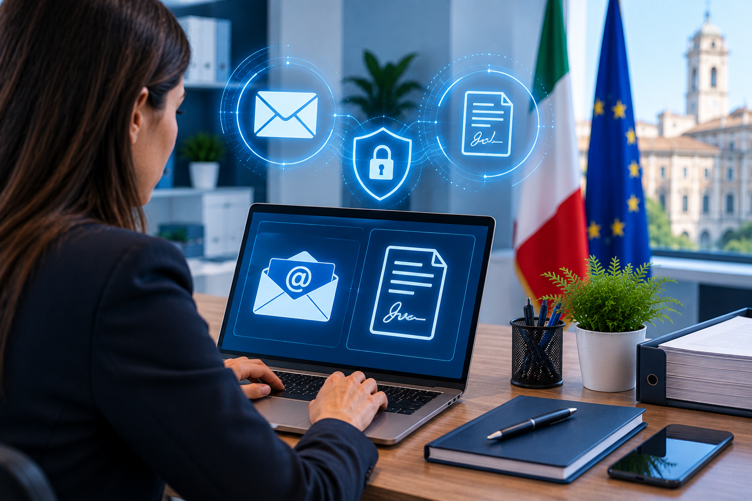 Cpec e firme digitali servizio